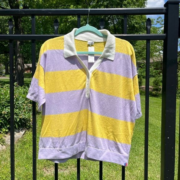 KULE The Buell Polo Sweater NWT - Picture 4 of 8